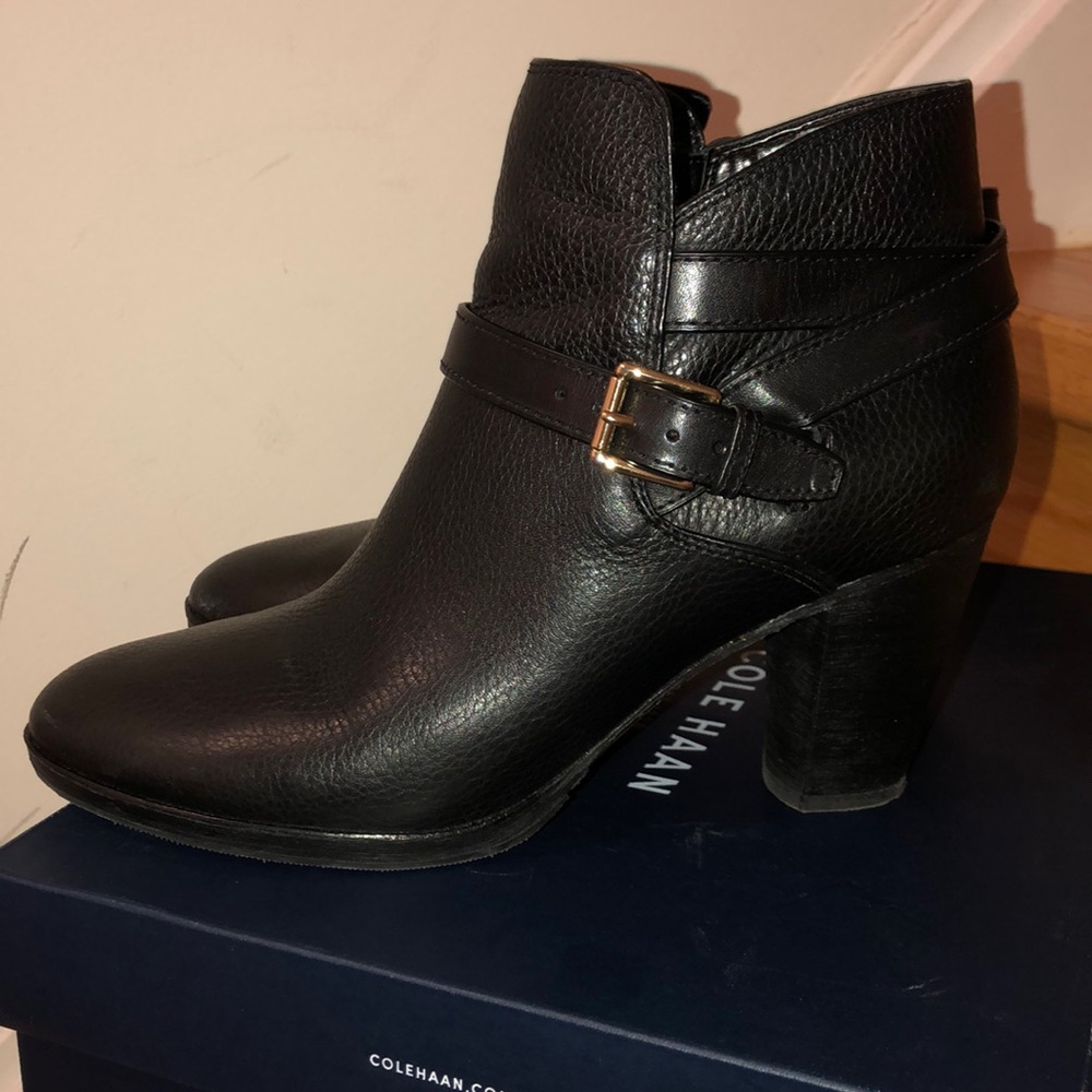 Cole Haan Hayes Strap Boots size 8B